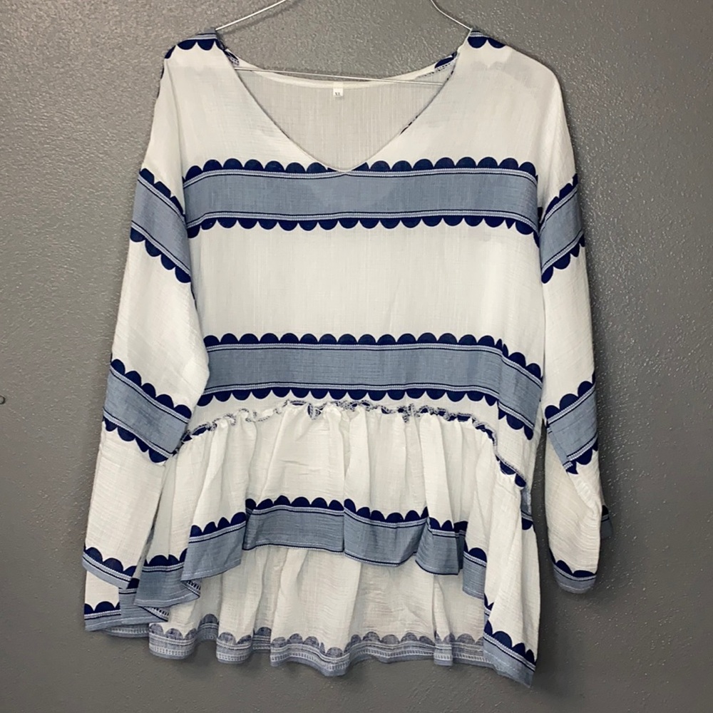 Unbranded, SHEIN Style High Low Top XL